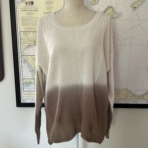 Easel oversized light sweater